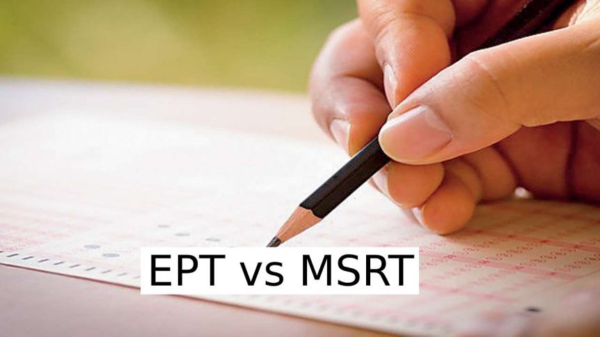 تفاوت ازمون EPT و MSRT