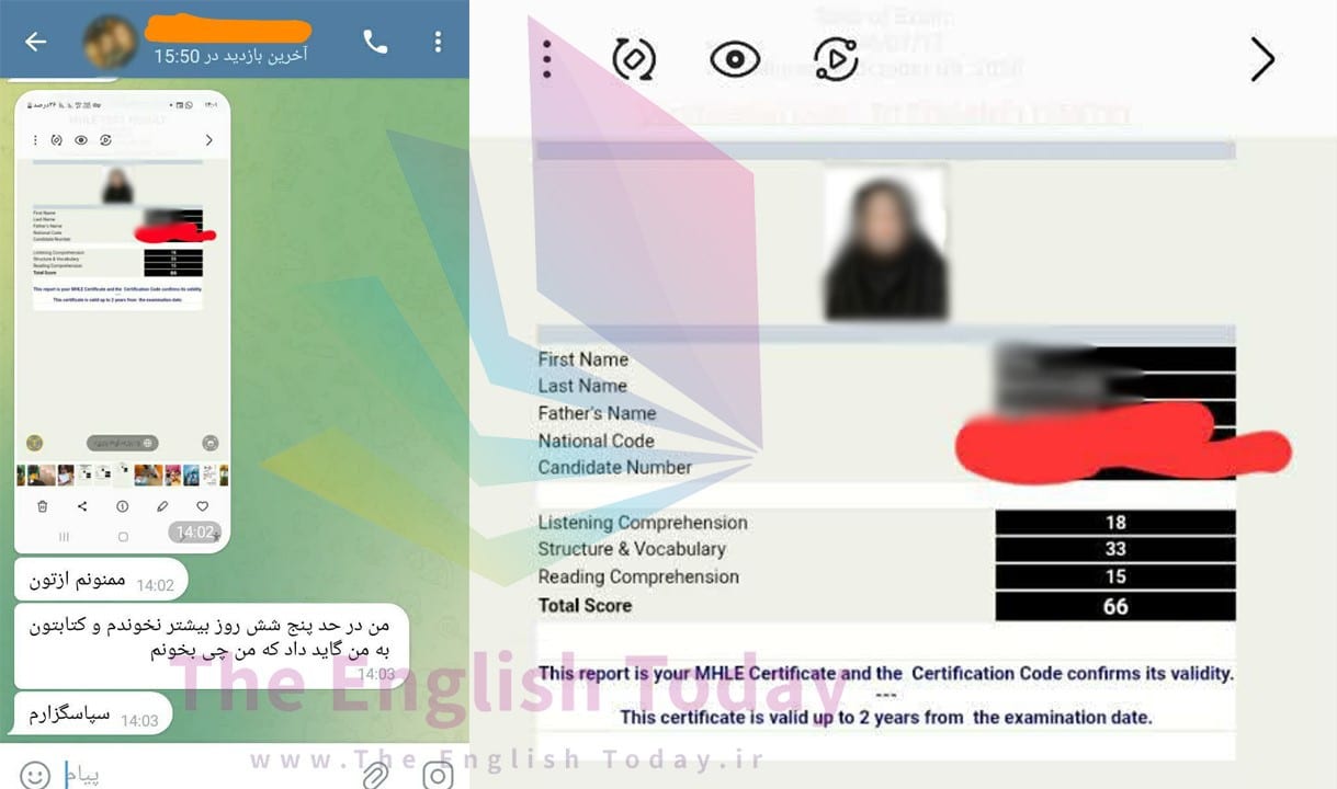 result mhle 115