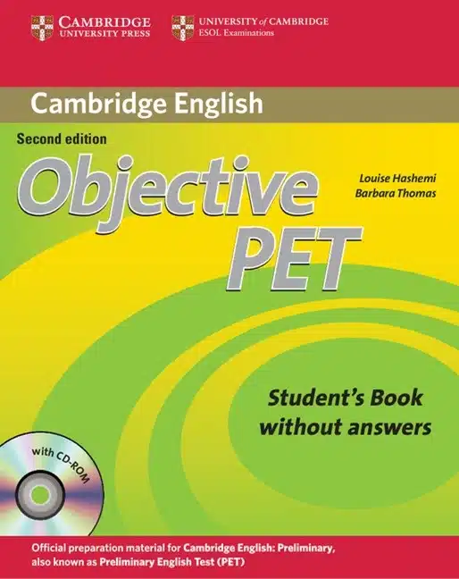 Objective PET (Third Edition) – Cambridge University Press