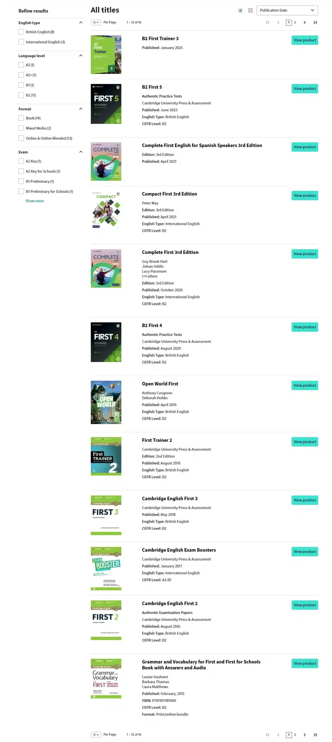 cambridge org ir cambridgeenglish catalog cambridge english exams ielts first
