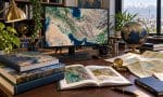 کتاب‌ها و فضای مطالعه منابع دکتری سنجش از دور و سامانه اطلاعات جغرافیایی